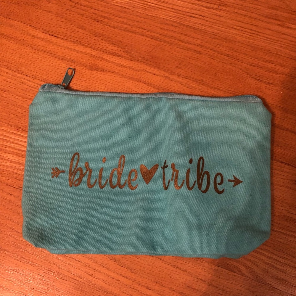 “bride tribe” travel/cosmetic/jewelry/multifunctional bag